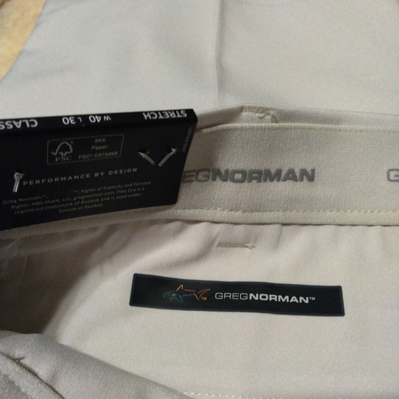 Greg Norman clubhouse performance pants NWT - Picture 8 of 10